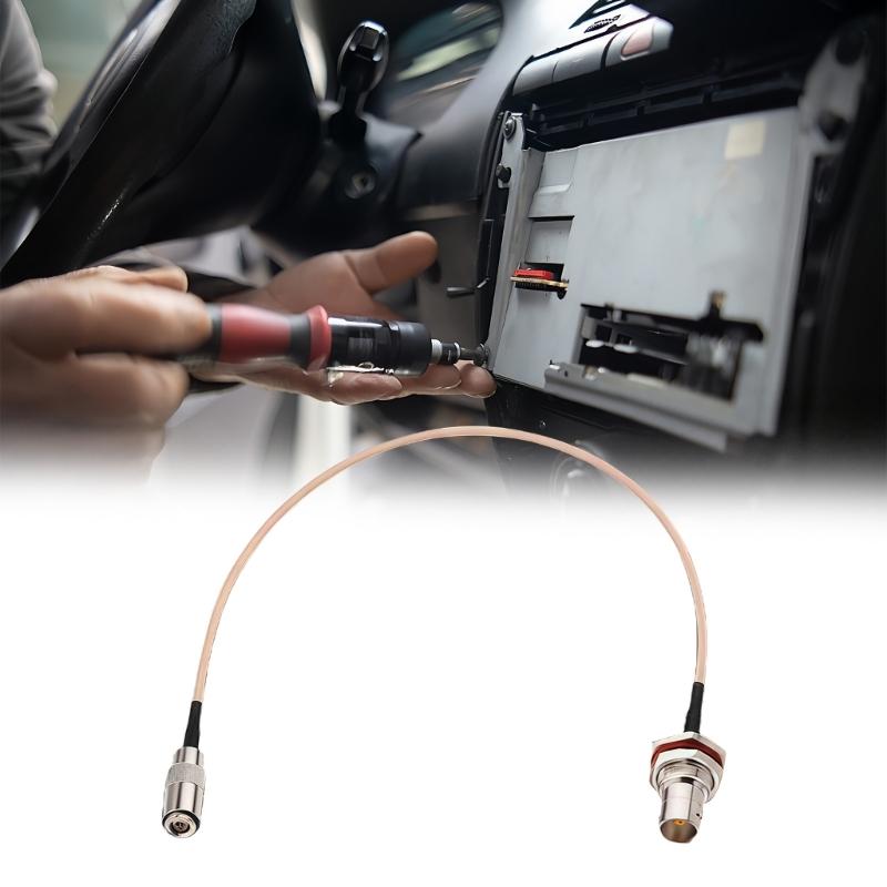 Professional DIN To BNC Converter Cable Wire High Quality RG179 Wire 15cm/30cm/100cm Length Option Adapter Cord