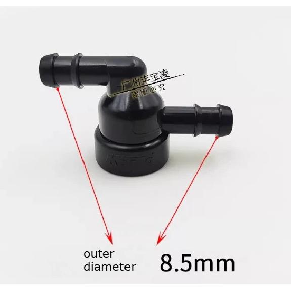 For toyota land cruiser lc200 prado lc150 lexus headlight wash hose check elbow valve