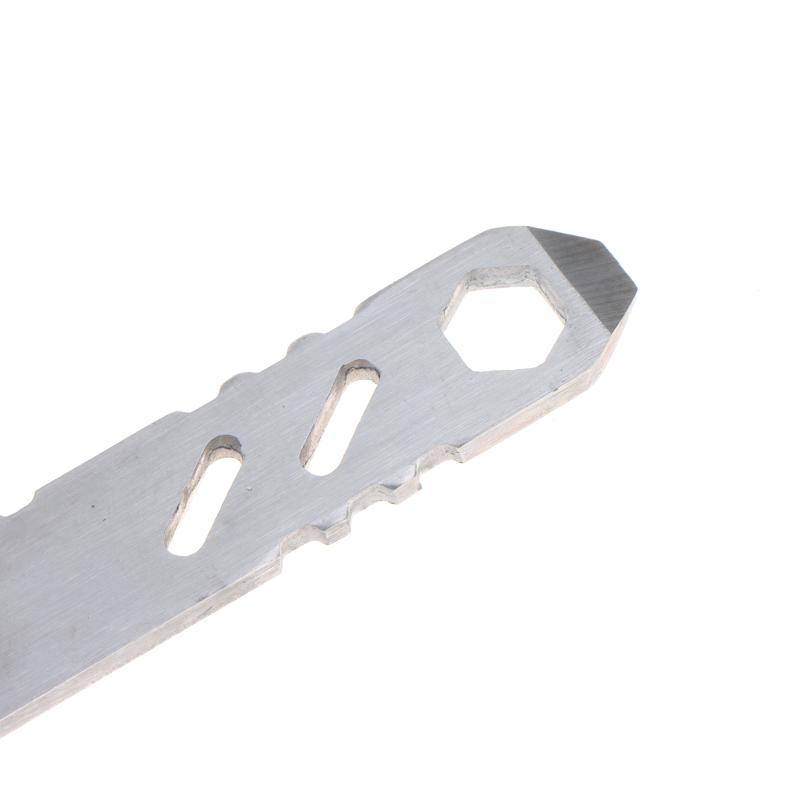 Multifunctional Survival Crowbar Set 1/3/5Pcs with Allen Wrench Bottle Opener for Camping Backpacking Emergency