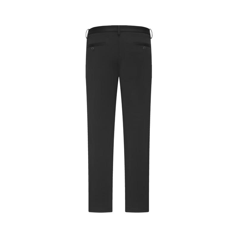 SEPTWOLVES Men's Casual Straight-Leg Business Elastic Trousers