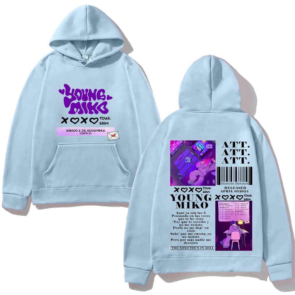 Young Miko Punk Hooded With Hooded Casual Comfortable Sweatshirt Long Sleeve Gothic Clothes Moletom for Autumn Vintage Pullovers