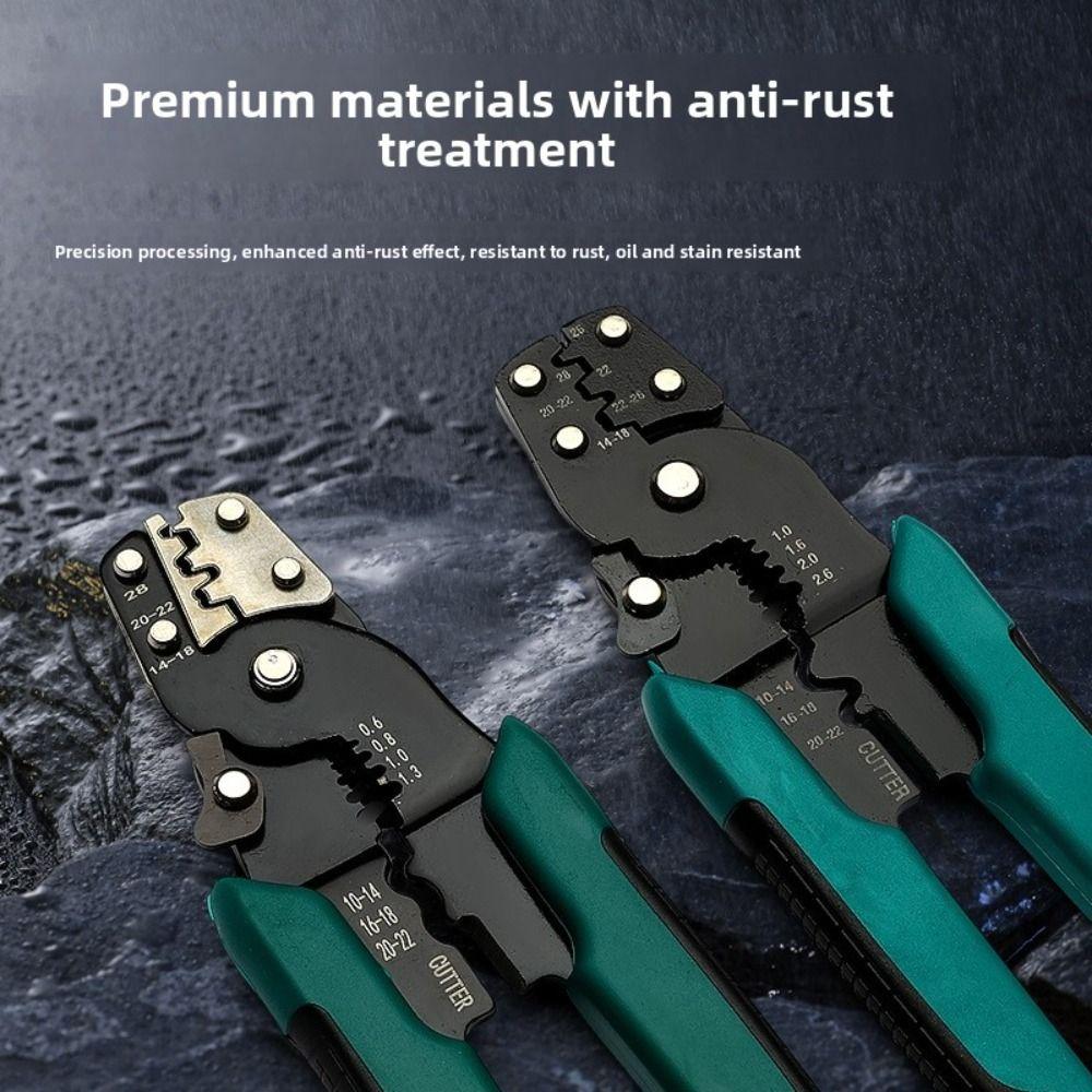Mini Size Electric Terminal Crimping Pliers 10-26 AWG Hand Crimping Tool Professional Use