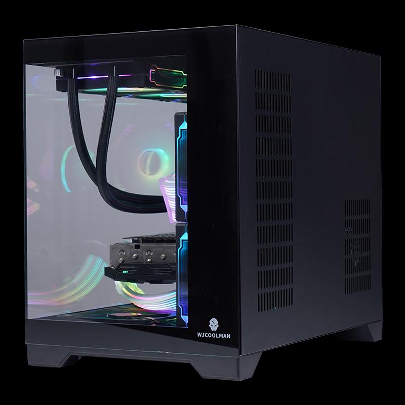 Wanjia Panorama Tempered Glass PC Gaming Case