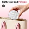 2026 Micro-current Face/Eye Beauty Massager 660nm Red Light with Gel Patch Portable Pads Rejuvenation Dark Circles Eye Lines Remover Relieve Fatigue