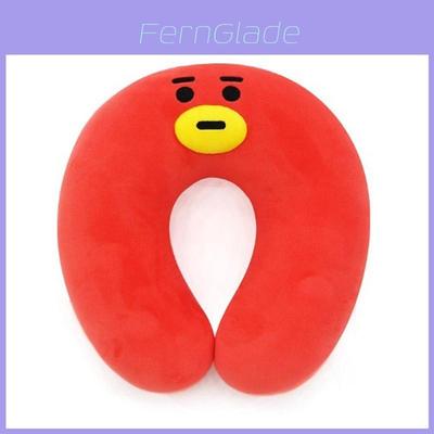 Kpop Bts Poduszka w kształcie litery U Bt21 Kreskówka Podróżna Dom Salon Sofa Prezenty Poduszka
