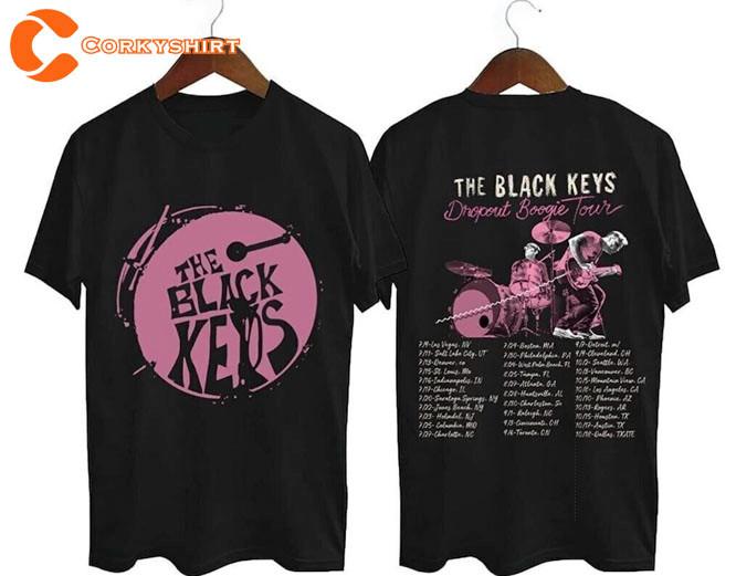 

Hot New The Black Keys Drop Out Boogie Tour Vintage TShirt NZ1394 Unisex T-Shirt M