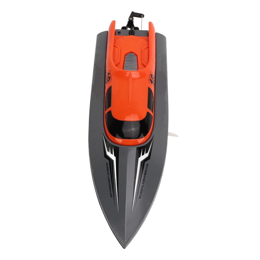 Remote Control Boat 2.4GHz Dual Motor Racing Boat Water Toy Waterproof ABS RC Speedboat for Pool River