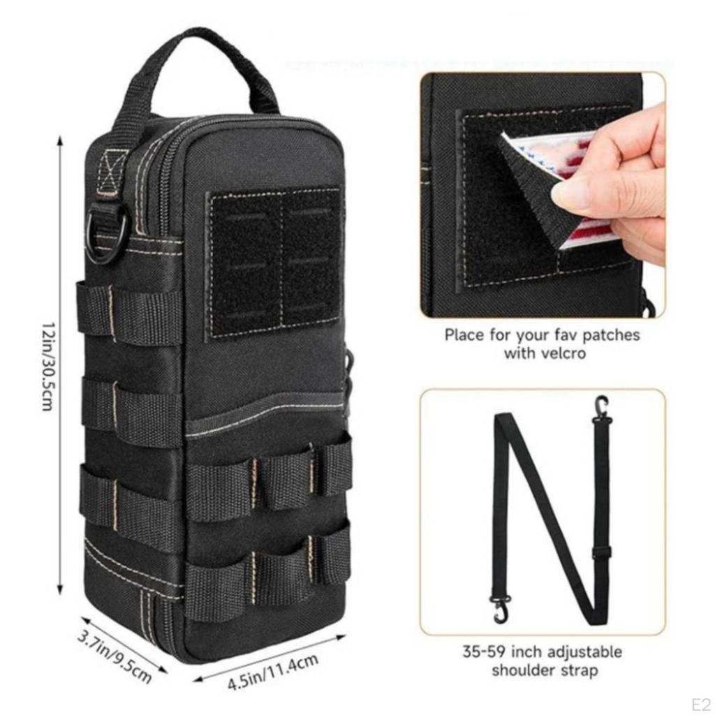Portable Tool Bag with Shoulder Strap | Rugged Oxford Cloth Construction, Handheld Bag,