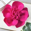 Large 3D Flower Brooch for Women Wedding Bridal Corsage Pin Flower Jewelry Dress Blazer Jacket Accessory Handmade Applique New
