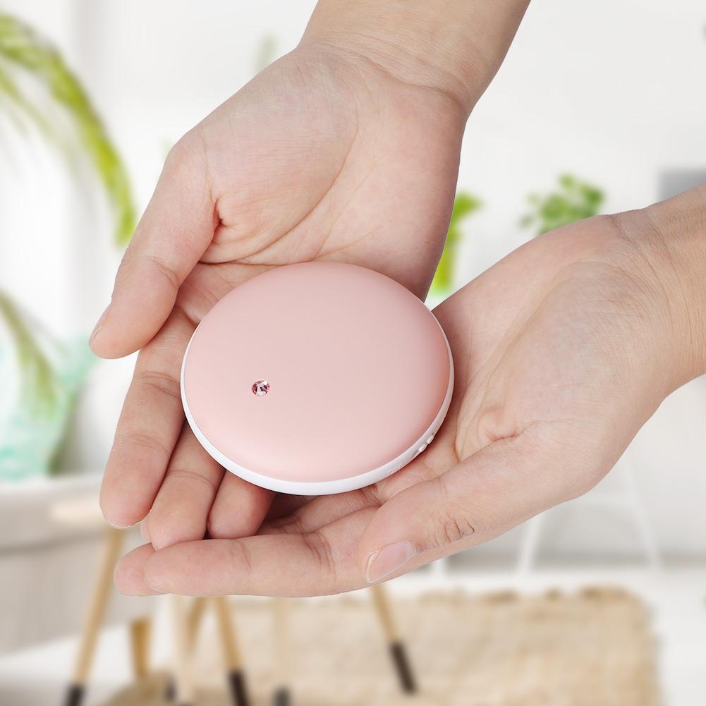 Mini Portable Cute Shape USB Hand Warmer for Winter Home Office Outdoor Travel Pink