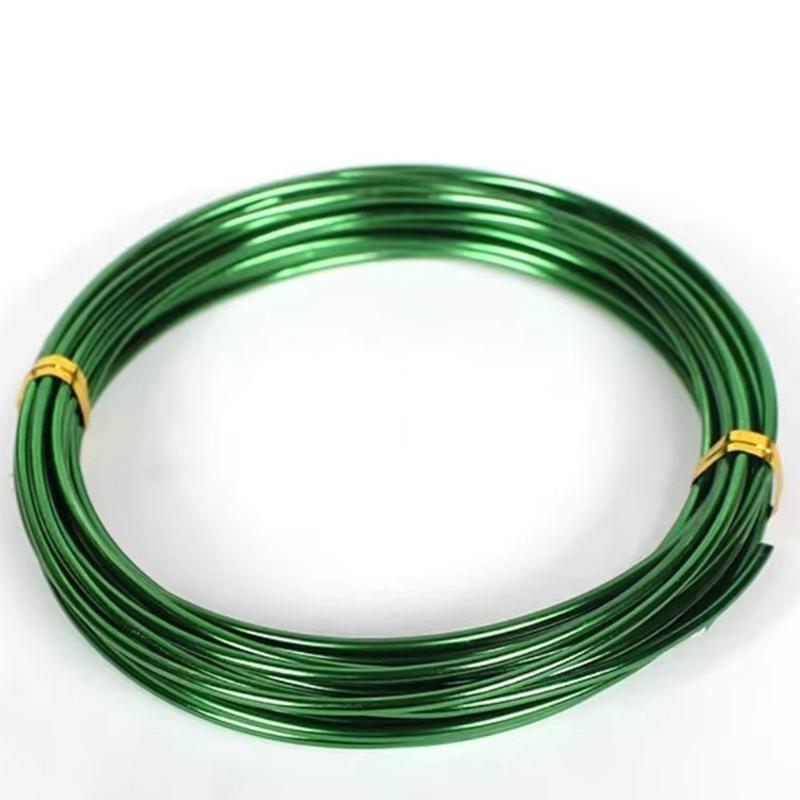 2-10Meters Aluminum Wire Color Painted Metal Cord for DIY Jewelry Making Findings Accessories 0.6/0.8mm/1mm/1.2mm/1.5mm/2mm/3mm