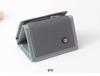 Men's Korean Style Canvas Tri-fold Wallet for Youth and Students