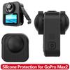 MAX2 Silicone Protective Case Lens Cover Battery Side Cover for GoPro Max 2 Action Camera Accessories Shockproof Body Cover