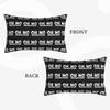 Oh No Not You Again Rectangle Pillowcase Cushion Cover Decorative Bedroom Bed Home Comfort Throw Pillow
