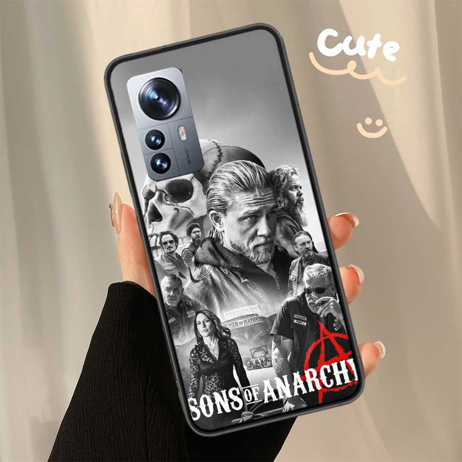 Sons of Anarchy Clear Phone For Xiaomi Poco X7 X6 X5 F6 F5 F7 Mi 14 Ultra 15 13 12 12X 12T 11T 10T Pro 11i 10 Lite Cover Case TP