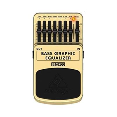 Behringer Behringer Bass Effect Pedal 7 Band Graphic Equalizer Tan BEQ700 BASS GRAPHIC EQUALIZER