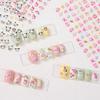 5D Luminous Children's Cartoon Nail Stickers - Cute DIY Nail Art for Girls