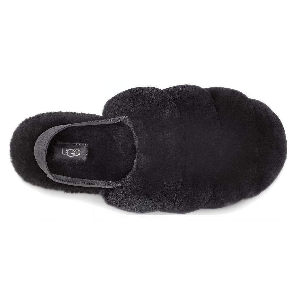UGG Super Fluff Slipper Black Women's 1121751-BLK