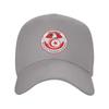 Custom Punk Tunisia Soccer Football Baseball Cap for Women Unisex Breathable  Dad Hat Sports