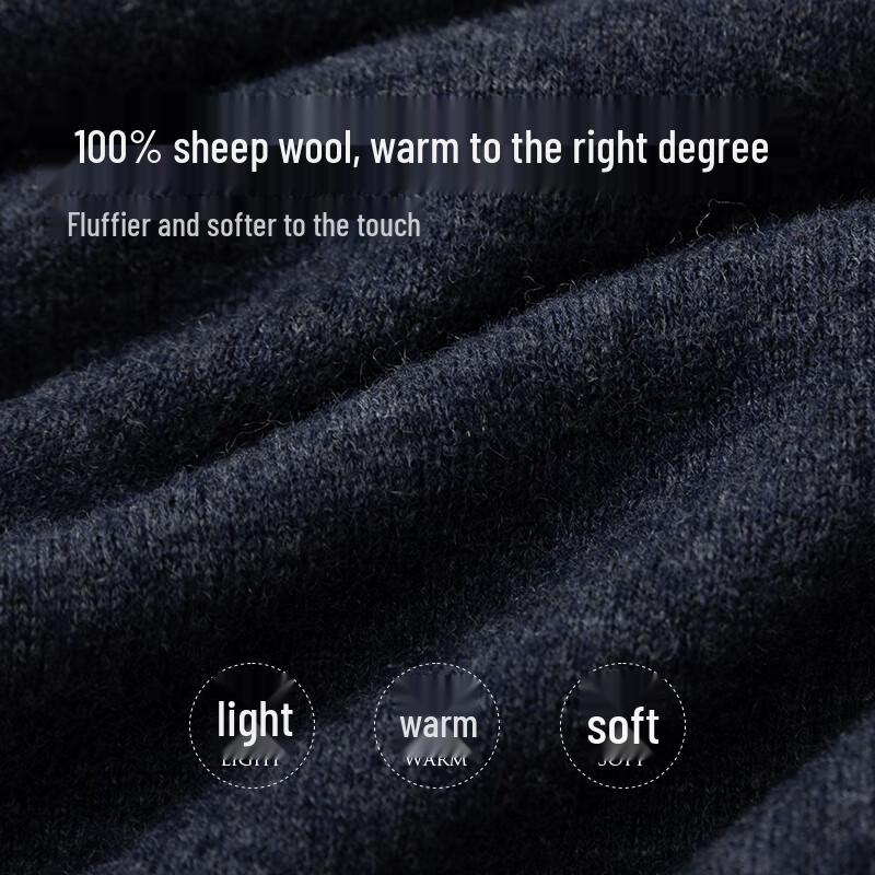 U.S. Polo Assn. Men's Pure Wool Business Casual Pullover