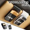 AAAYN1 Car Sun Visor Eyeglass Hanger Stainless Storage Holder Clip For Opel Insignia Corsa Zafira Mokka Grandland MOVANO Ampera