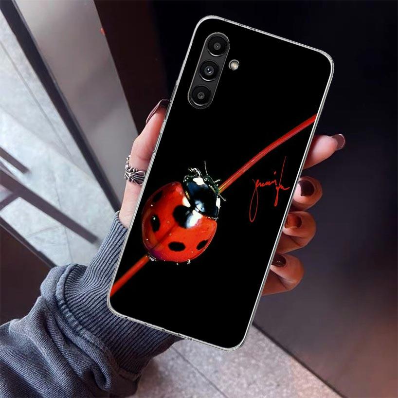 Insect Seven-Star Ladybug Phone Case For Samsung Galaxy A17 A16 A15 A14 A13 A57 A56 A55 A54 A53 A37 A36 A35 A34 A33 A26 A25 A24