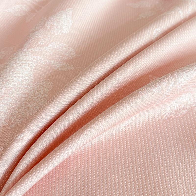 Sleeping grid cooling bean PE polymer cool feeling lace bed skirt cooling mat three piece set