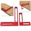 Carpenter Square, Framings Square,4'' / 6.3'' Carpenter Square , Right Angles Ruler, Framings Tool, L Shape Ruler