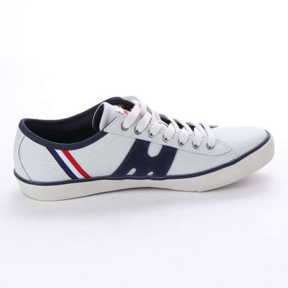 Mauves ESSEN Unisex Leather Sneakers (43, WHT/NVY)