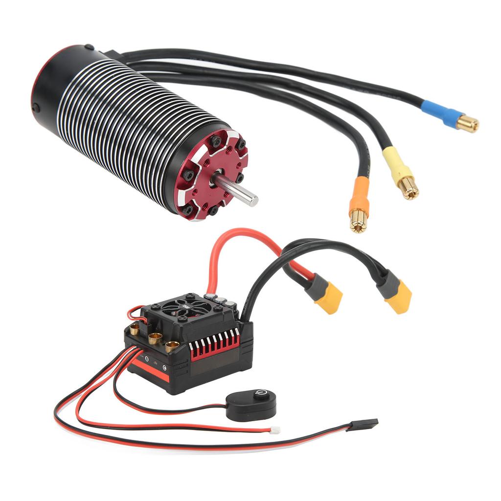 4292 1500KV Brushless Motor V2 Internal Rotation 4 Poles Sensorless Brushless Motor with 150A ESC Temperature Control