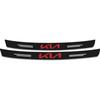 Carbon Fiber Car Trunk Rear Bumper Sticker Guard Plate Protector For KIA Cerato Sportage R K2 K3 K5 Sorento Sportage R Rio SoulSI1 