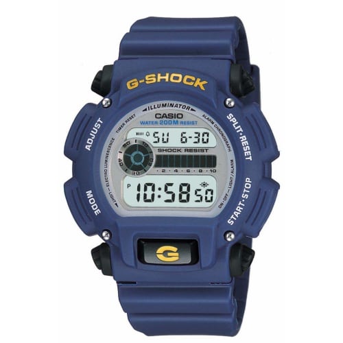 

Casio Men s G-Shock Quartz Watch with Rubber Strap, Blue, 23.75 (Model: DW-9052-2V)