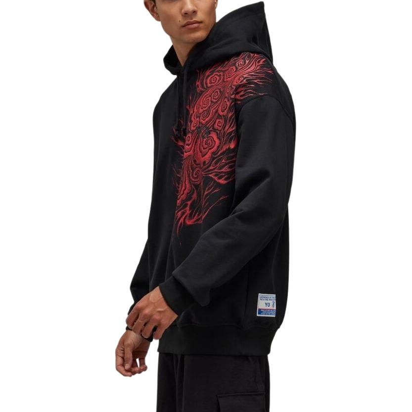 Y-3 X JFA SS24 Comfortable Fashion Hoodie Unisex Hoodie Black IW7386