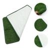 Pet Pee Pad Decorative Fake Grass Wear-Resistant Portable Pet Pee Mat for Cage Puppy Training Indoor Dog Supplies