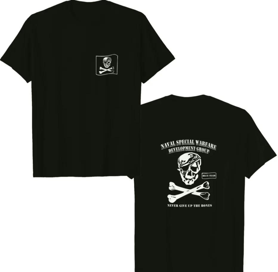Navy Seal Team Six 6 NSWDG Devgru Blue Team SQUADRON Double siT-shirt T S