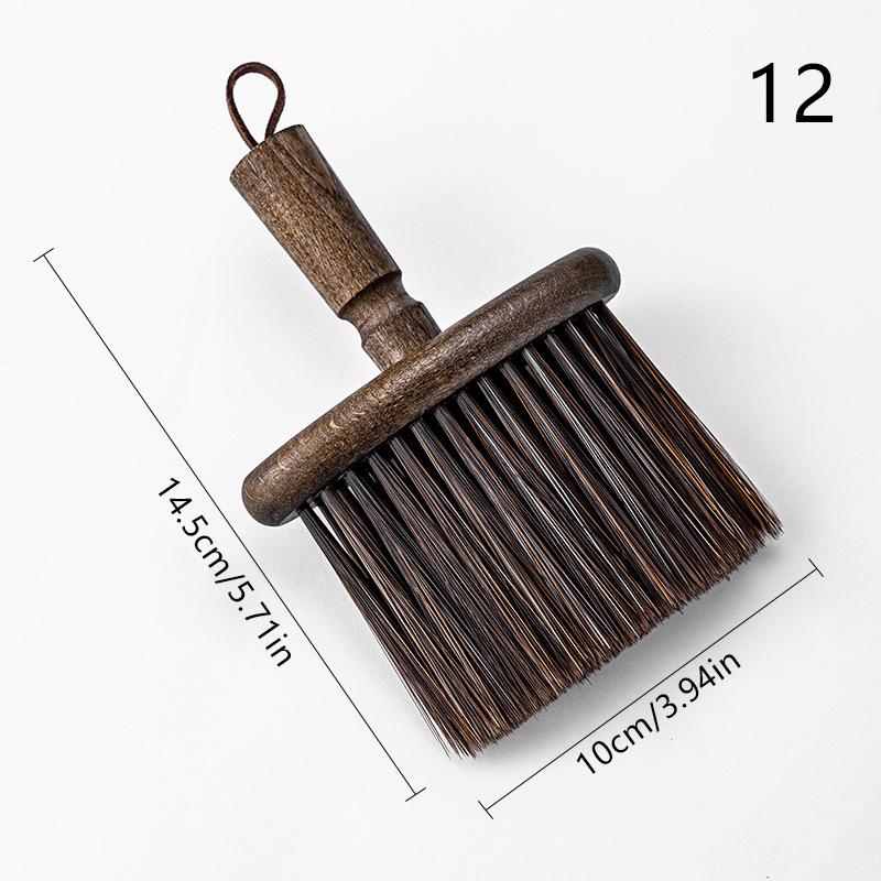 Coffee Brush Grinder Cleaning Tool Bar Counter Powder Home Coffee Brush Remove Coffee Residue Wooden Handle Espresso Brush