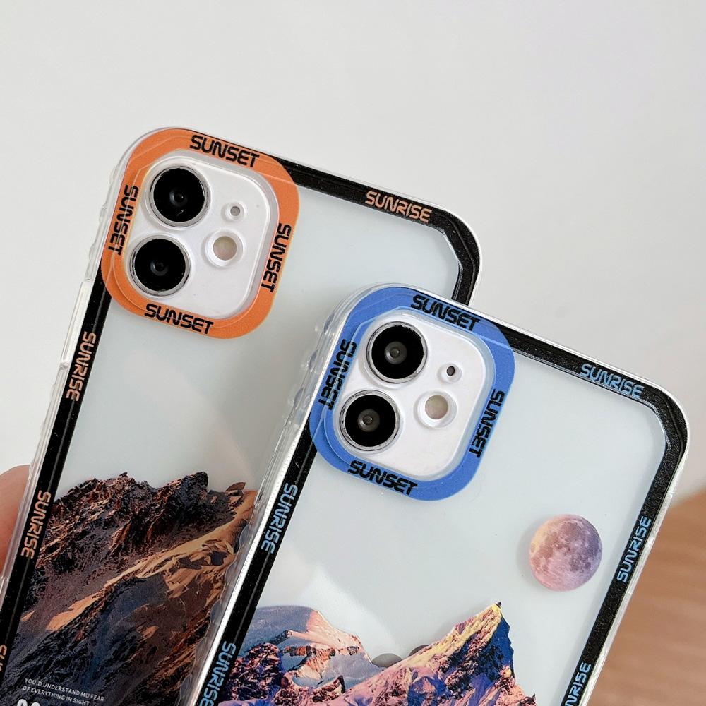 Sunset Mountain Phone Case For Xiaomi Redmi Note 11 10 9 8 Mi 11T Pro 12T 11 Lite 5G NE 11S 10S 9S Poco X3 Pro 9C 9T Cases Cover