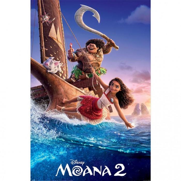 Moana 2 One Sheet Maxi Poster nero