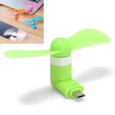 Mini Fan - YIOU - Portable - Micro USB - Ultra-silent - Green