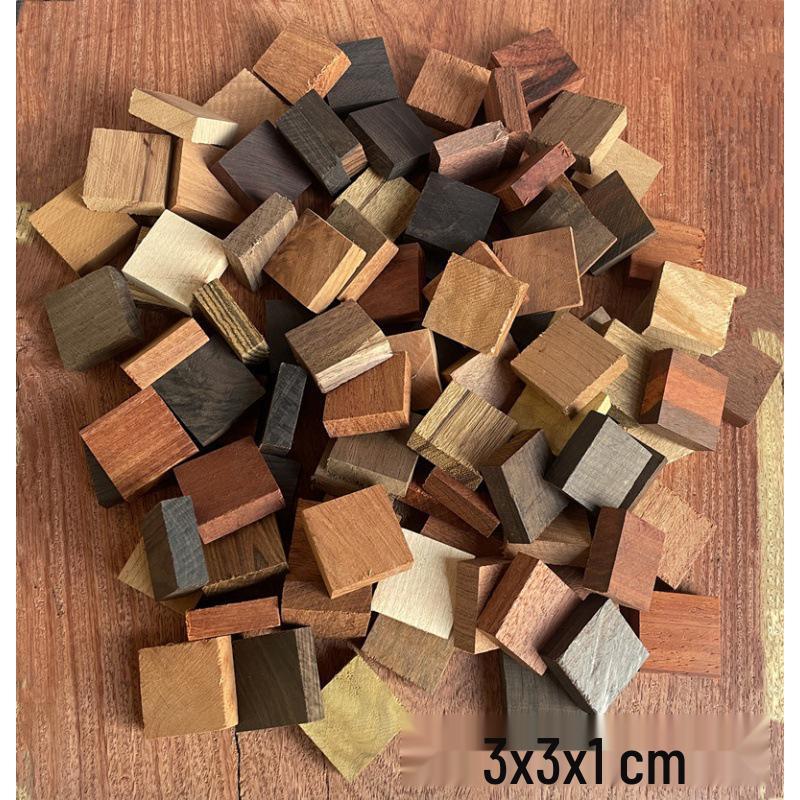Zambian Purple Sandalwood & Blood Sandalwood Robot Punk Block