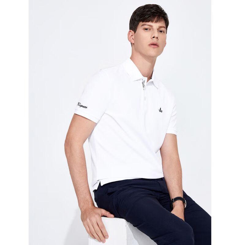 Navikeir Men's Summer Short-Sleeve Polo Shirt