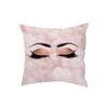 Marble Bright Diamond Eyes Eyelash Pillow Case Sofa Cushion Manicure Decoration Pillow