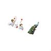 And Peacock Family Sculptures Collection Animal Statues Crafts for Living Room Bedroom Office