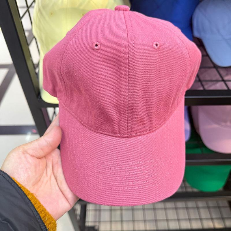 Customized Light Board Soft Top Versatile Cap Men'S Summer Street Spring Summer Autumn Solid Color Baseball Cap Children