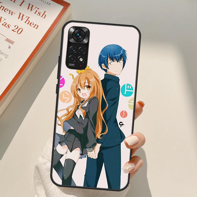 Anime Toradora Aisaka Taiga Case For Xiaomi Redmi Note 11 10 9 8 Pro Note 11S 10S 9S 8T K50 K40 9A 9C 10A 10C Cover