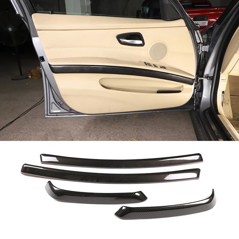 

For BMW 3 Series E90 2005-2012 LHD ABS Carbon Fiber Interior Kit Dashboard Center Console Gear Shift Panel Cover Trim Stickers
