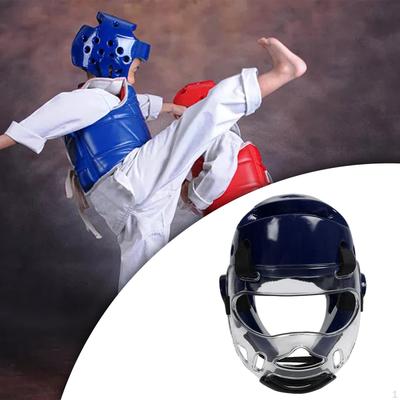 Boxing Headgear MMA Training Adjustable Padded for Muay Thai Kickboxing Martial Arts Karate