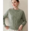 2025 A/W Women's Retro Style Cable Knit Cashmere Sweater - Round Neck, Versatile