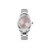 Quarz Uhr Edelstahlarmband 28mm Rosa Zifferblatt Damenuhr DWVV292PKSL