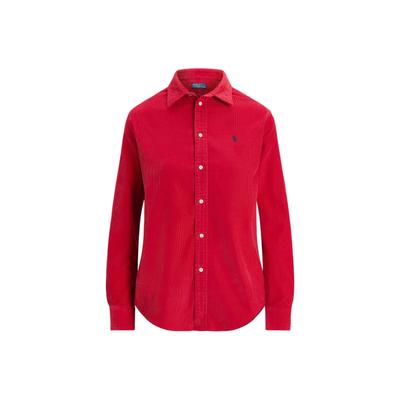 Polo Classic Fit Animal Pattern Cotton Button-Down Long Sleeve Shirt Women Shirts 211A89499-006